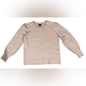 Ann Taylor Factory Peach/CreamWomen's Sweater Sz XL ( runs smaller)